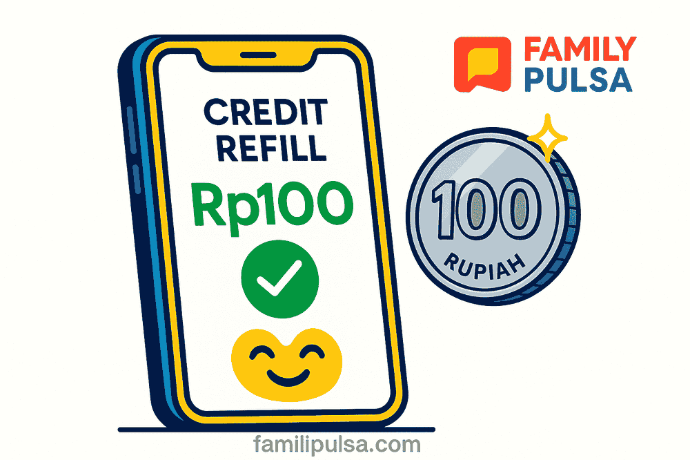Mengejutkan! Cara Isi Pulsa Cuma 100 Rupiah yang Tak Pernah Kamu Dengar!