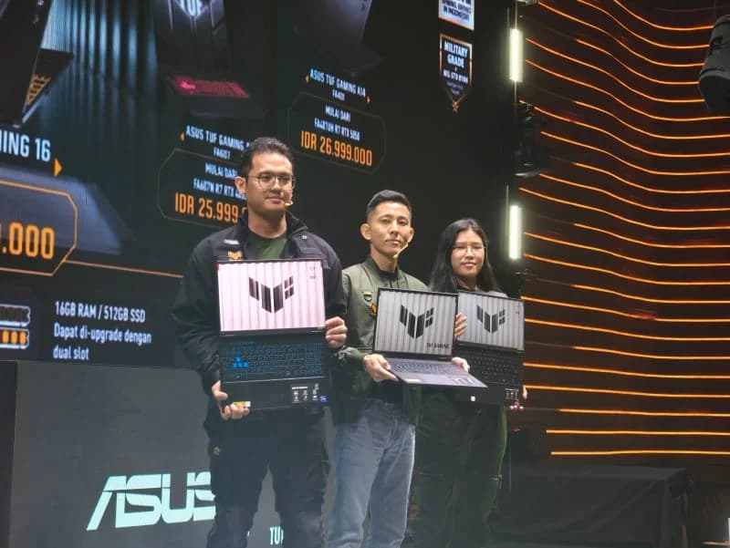 Rasakan Keganasan RTX 50 Series dalam Genggaman: Laptop Asus TUF Gaming 16, Tangguh Standar Militer!