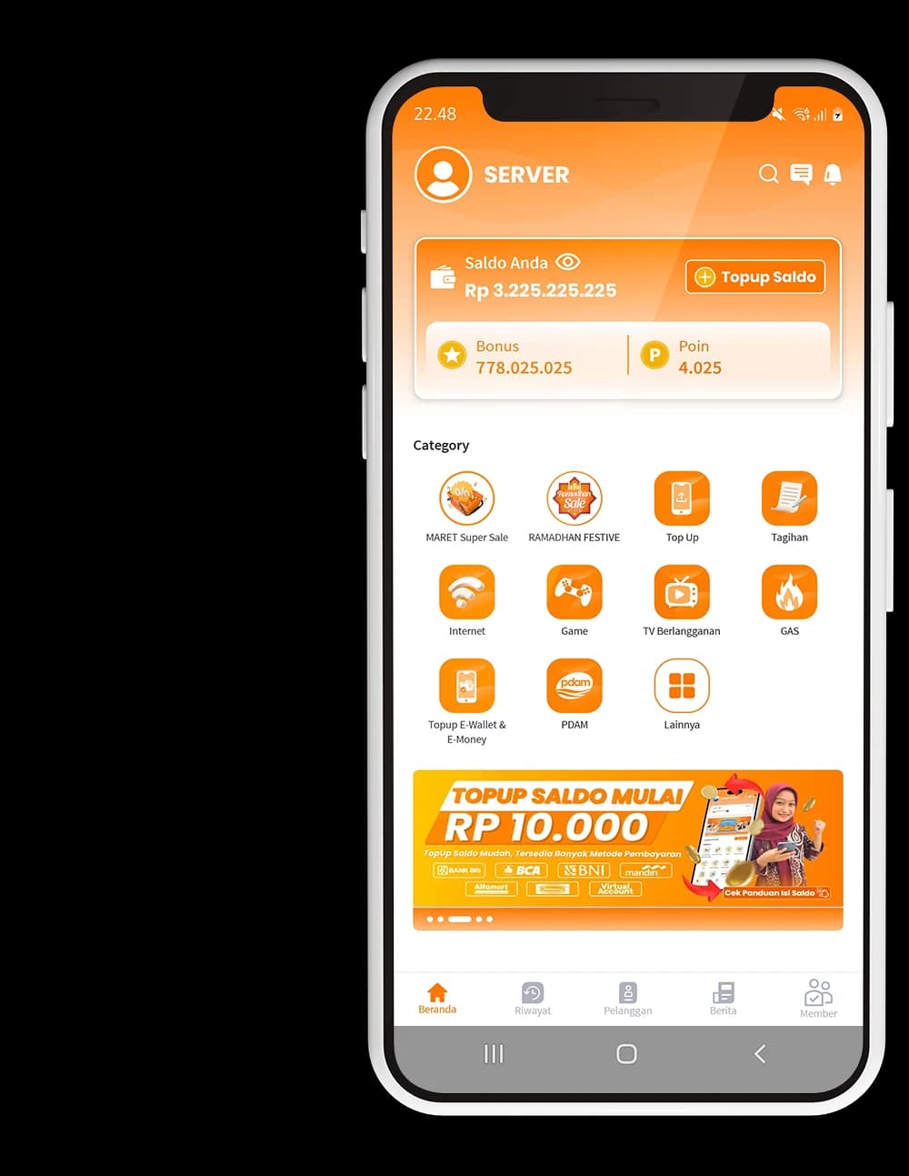 Family Pulsa App