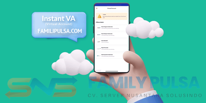 Cara Deposit Pulsa Via Virtual Account