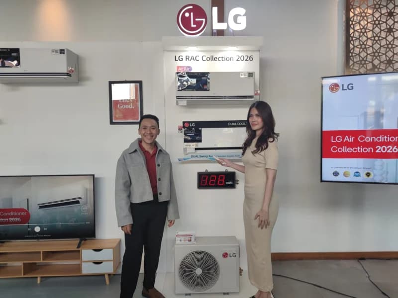 Tak Luput dari AI, LG AC Dualcool dan Turbocool Disuntik AI Air
