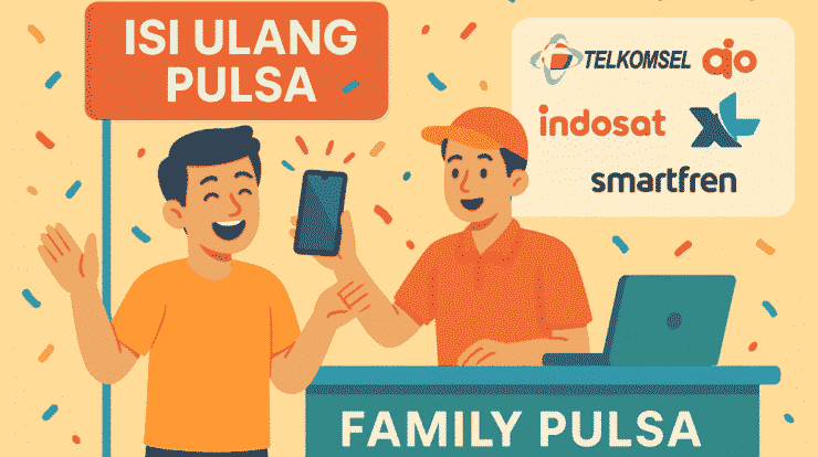 isi pulsa sekarang